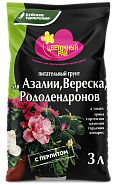 Грунт питательный Цветочный рай для азалии, вереска и рододендронов